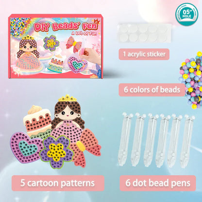 Full set of Kids Diamond Painting Kit featuring beads, pen, and canvas, a perfect gift for kids