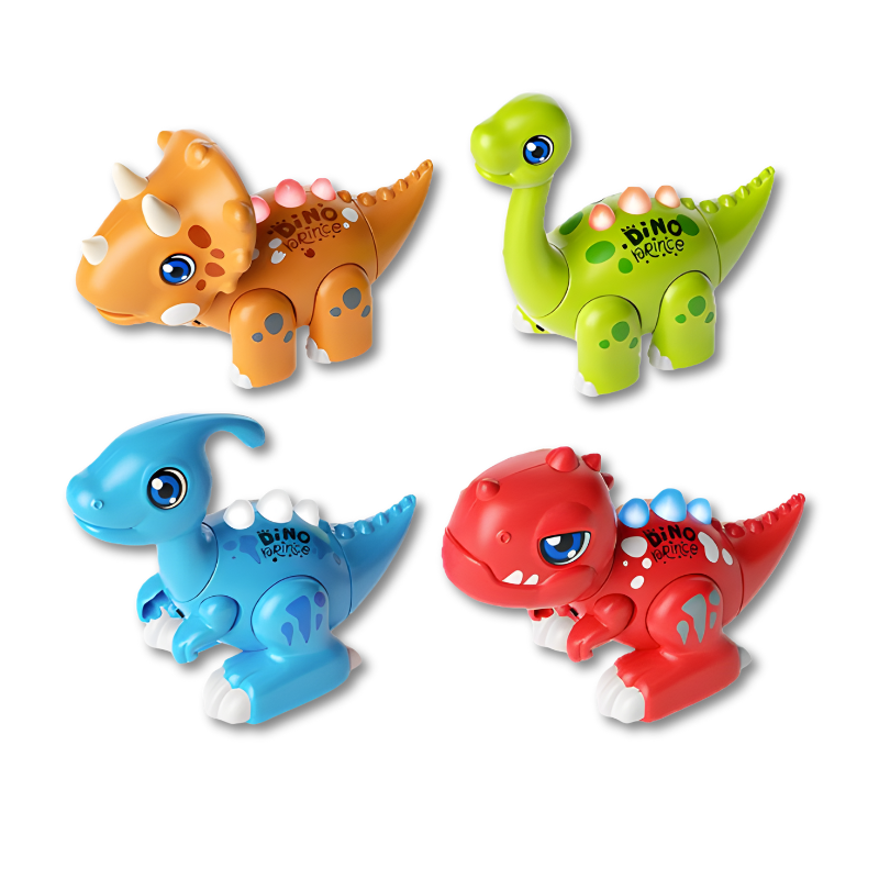 Colorful Kids DIY Dinosaur Building Toy Set, an engaging activity for children to assemble their own dinosaur toys.