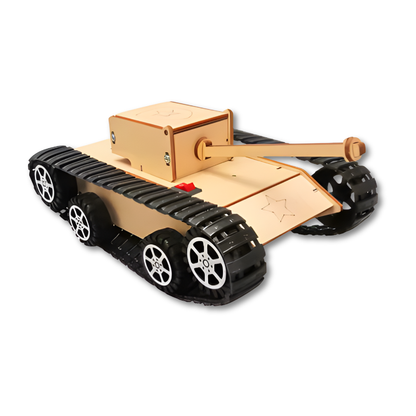 Packaging for Kids DIY Electric Wooden Vehicle Building Kit, educational STEM toy