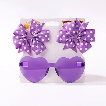 Cute toddler with a yellow Dot Hairpin, playful and stylish kids accessory