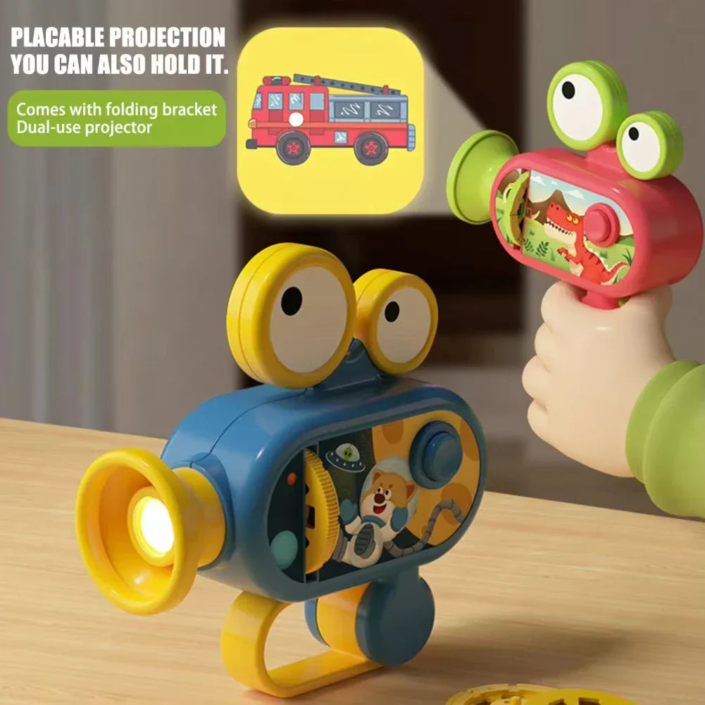 Adventure projector for kids, projects stars, moon, and imaginative scenes for bedtime