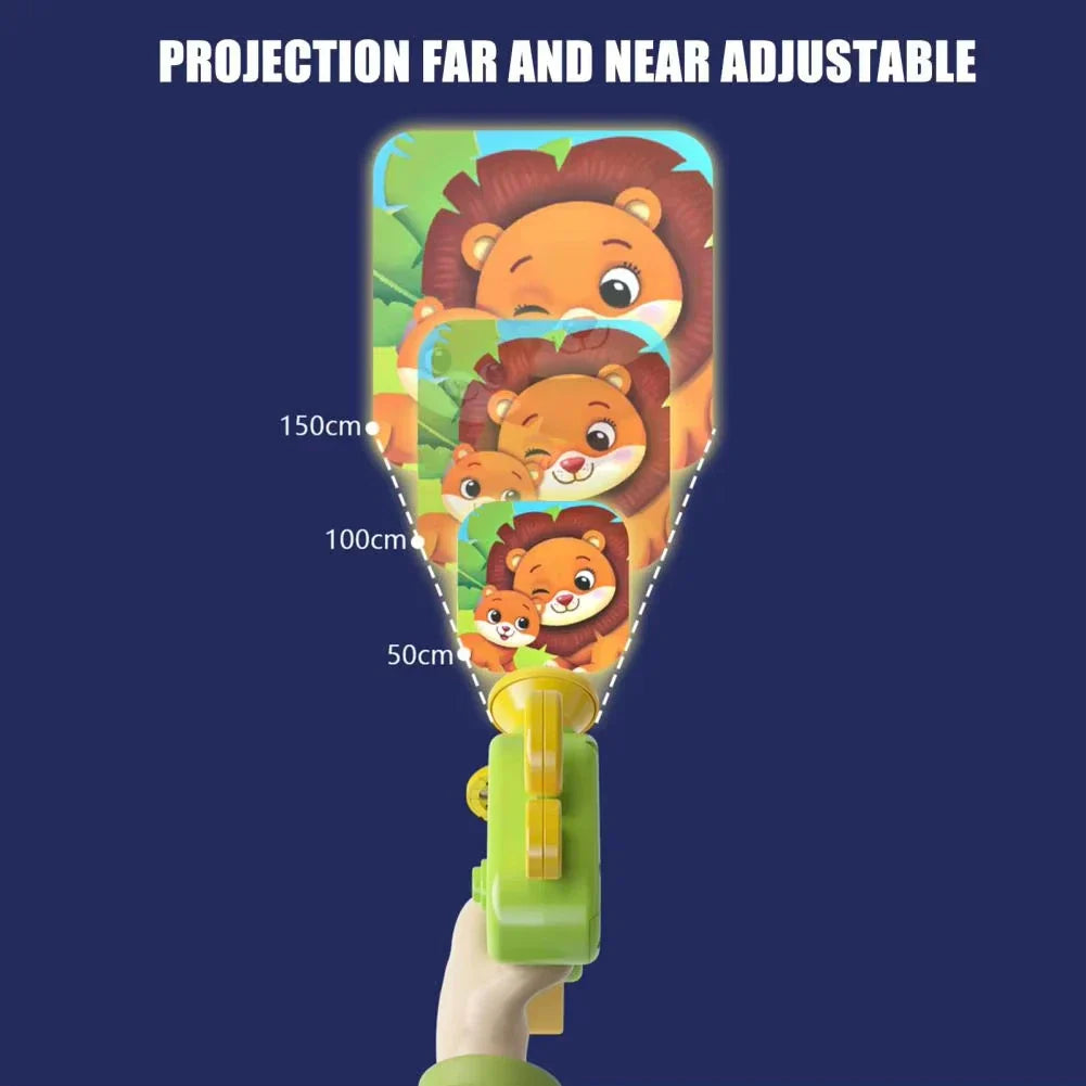 Kids toy projector with multiple adventure themes, perfect for stimulating imagination