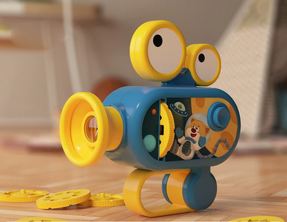 Interactive children's projector, features various light modes for imaginative play