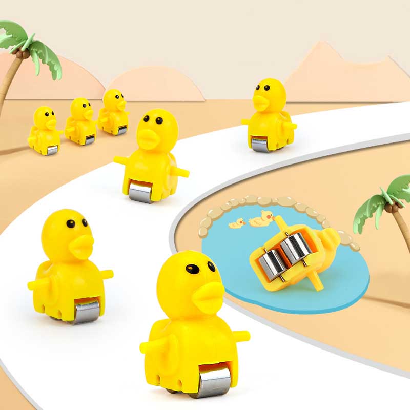 Musical Kids Duck Race Track, vibrant climbing toy for interactive and educational bath play
