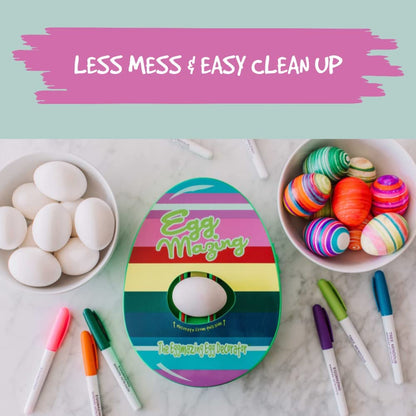 Creative fun: an Easter egg decorating kit, perfect for kids' craft and holiday decor projects.