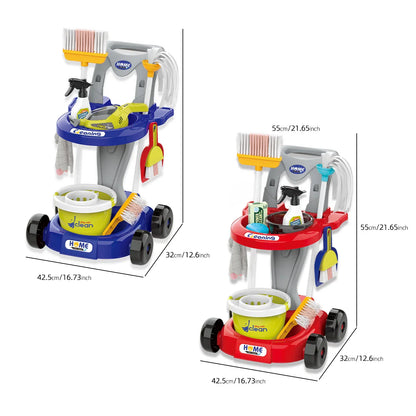 Educational kids' cleaning toy playset, a fun and interactive gift for young children.