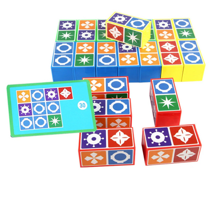 Developmental toy: kids' pattern matching puzzle game, a perfect gift for learning & entertainment