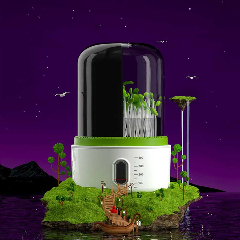 Kids' Educational Plant Growth Incubator Kit, a STEM toy for children's learning and gardening fun