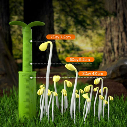 Overview of the Kids' Educational Plant Growth Incubator and accessories, ideal for STEM education