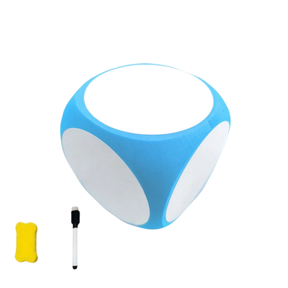 Foam kids' learning dice, an engaging educational toy for preschool and early learning activities.