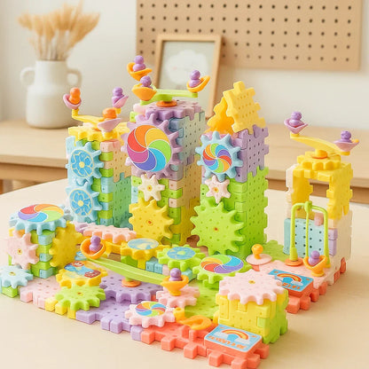 STEM electric building blocks featuring various components, an educational and interactive play set for children