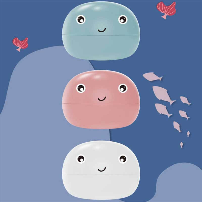 Electric Little Whale Hover Ball Toy in action, hovering smoothly above a living room floor
