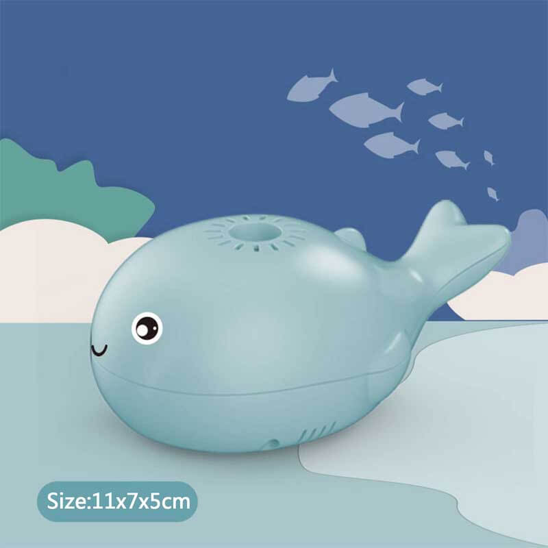 Boxed Kids' Electric Little Whale Hover Ball Toy, ready for gifting, promoting early learning