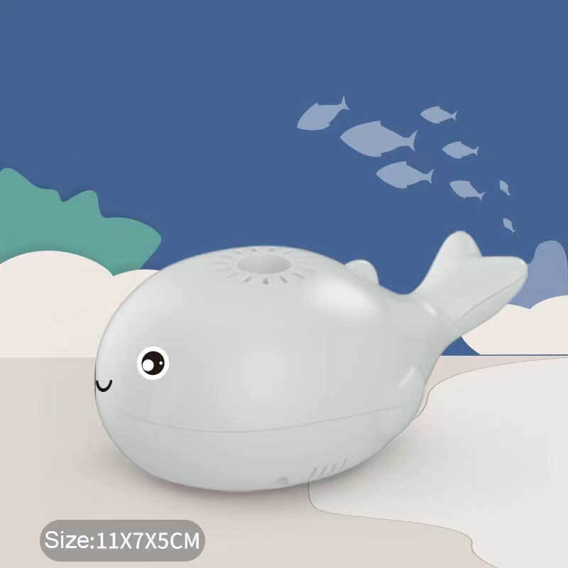 Detailed shot of the hover mechanism on the Kids' Electric Little Whale Hover Ball toy