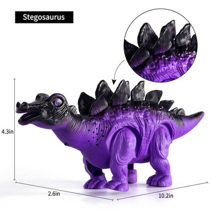 Activity toy: Robotic walking dinosaur for kids, includes vibrant lights & exciting sound effects