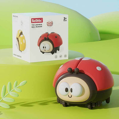 Kids' Enchanting Ladybug Hover Ball, an interactive developmental toy in action, promoting active play