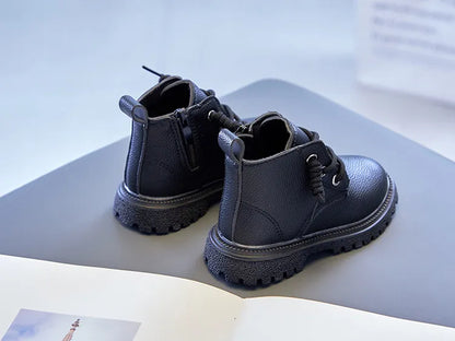 Red fashion winter boots for kids, durable and comfortable for everyday wear 12