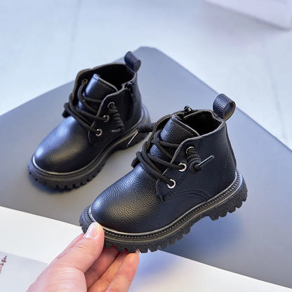 Toddler unisex warm winter boots, purple, fashion-forward with sturdy sole 8