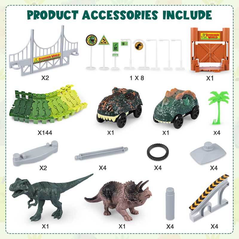 Engineering fun: flexible race track building set promoting STEM learning in kids