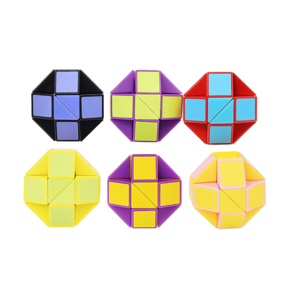 Educational Kids' Foldable Sensory Puzzle Toy Set, ideal for party favors, sensory play & stress relief