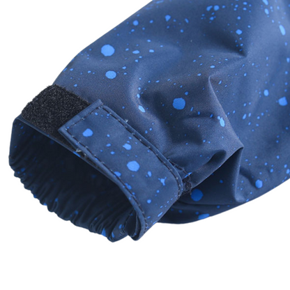 Children's galaxy print jacket, great for fall/winter, keeps kids dry and warm