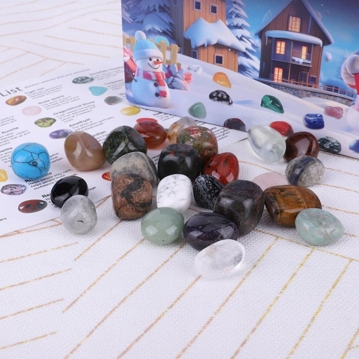 Unique holiday gift: Children's Gemstone Excavation Advent Calendar, a fun and educational crystal digging experience.