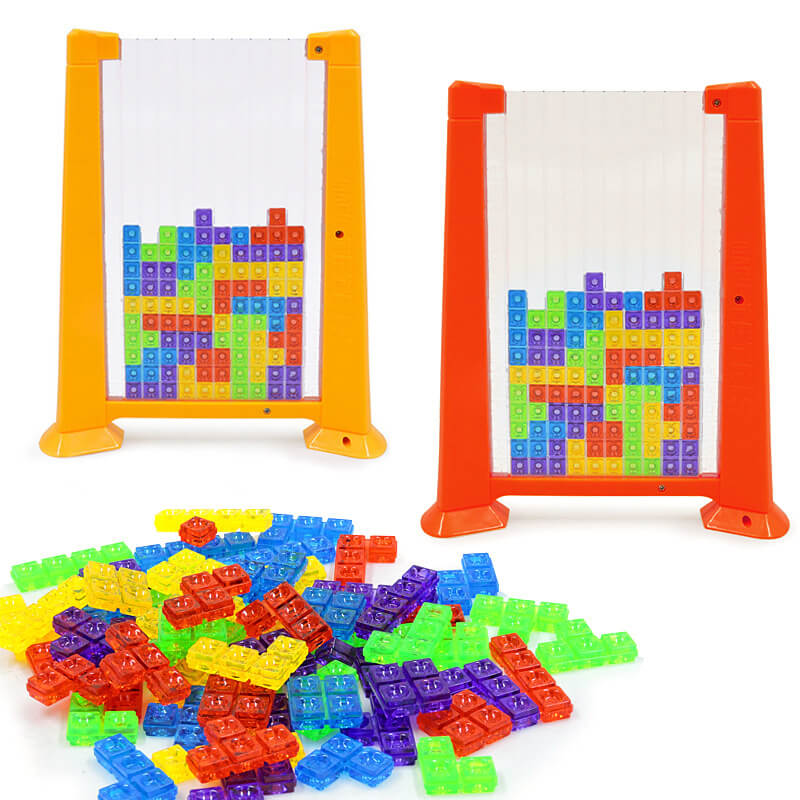 Educational building blocks for children, classic toy promoting spatial awareness and creative play
