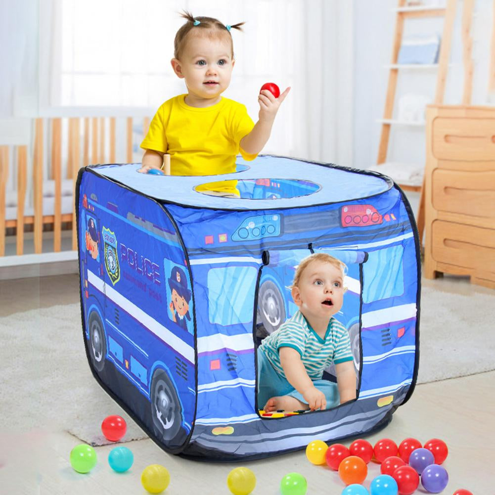 Kids' imagination play tent, vibrant colors, for indoor or outdoor imaginative play