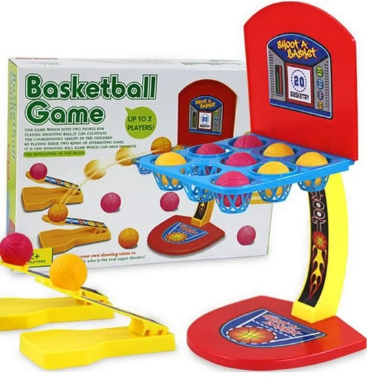 Kids' indoor desktop mini basketball game, perfect for developing motor skills and active play