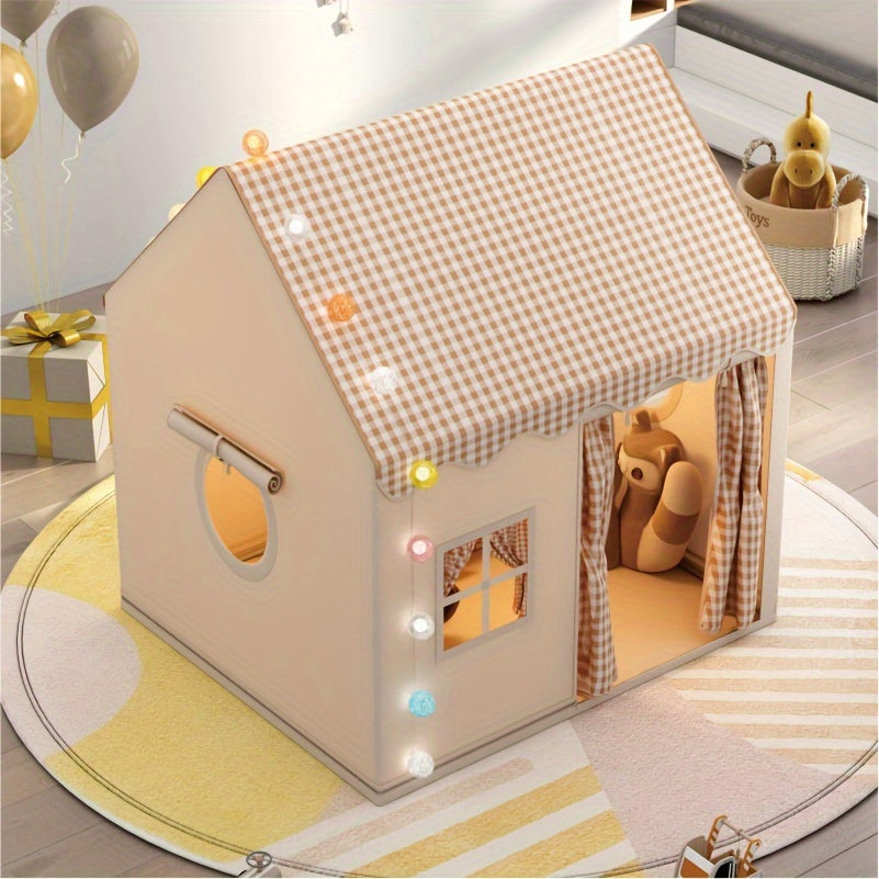 Toddler PlayDome Playhouse, easy setup kids' tent for imaginative indoor play & outdoor adventures. Durable polyester.