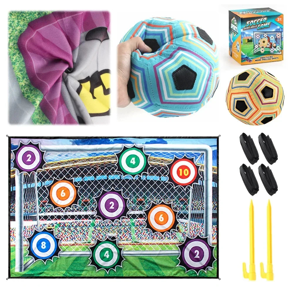 Soccer playmat for kids, durable indoor/outdoor sports training equipment