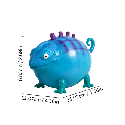 Set of inflatable dinosaur balloons, perfect kids' toy & party favor for imaginative adventures