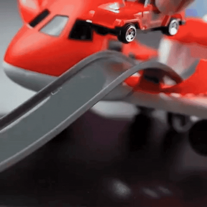 Fun indoor/outdoor airport toy set for children, includes a variety of planes and airport vehicles