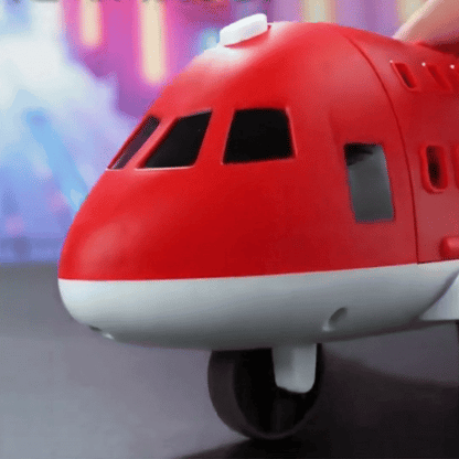 Premium kids' airport playset, designed for educational vehicle play and creative construction