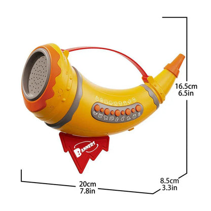 Detailed view of the speaker and animal sound buttons on the Kids' Learning Toy, preschool educational