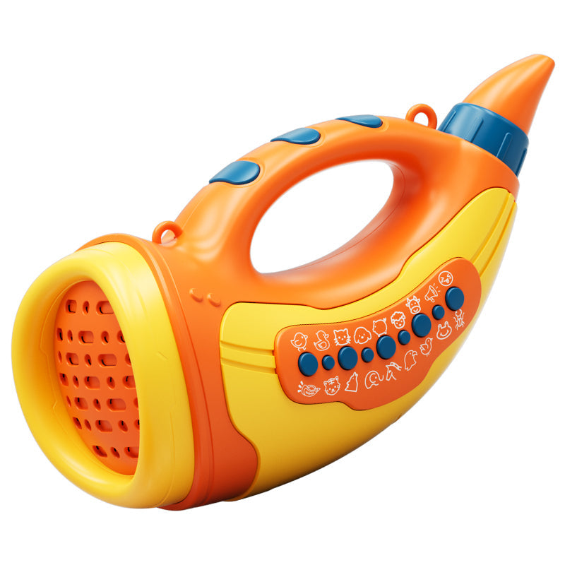 Portable Kids' Animal Sounds Learning Toy on a playmat, ideal for early childhood development