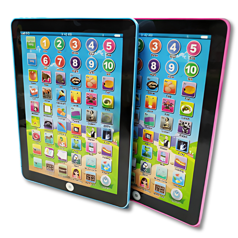 Kids' interactive learning tablet, early education electronic toy with colorful screen for preschoolers