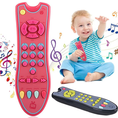 Kids' Interactive Musical Learning Phone, an educational baby toy for toddlers with lights & sounds.