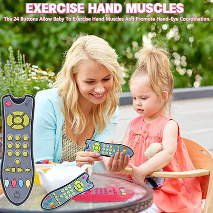 Baby interactive musical learning phone toy, a fun educational gift for toddlers.