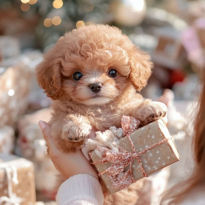 Adorable interactive plush dog toy, an ideal child gift for engaging imaginative play & comforting cuddles.