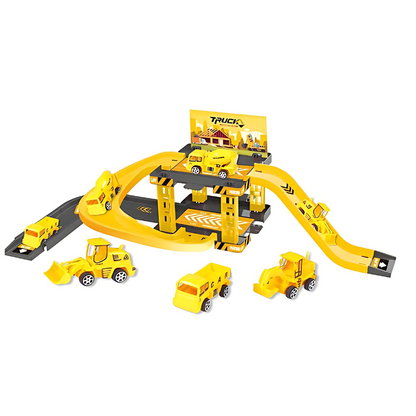 Kids rescue vehicle playset, an interactive and educational toy fostering imaginative play.