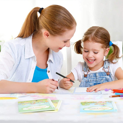 Full set of Kids Learn to Write workbooks, designed to enhance fine motor skills and cognition