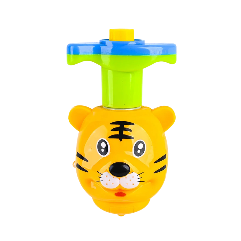 Durable kids' light-up and musical spinning top, perfect children's gift