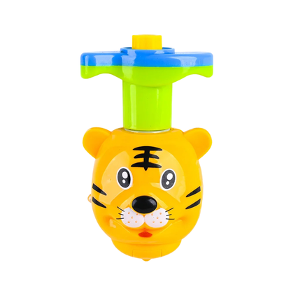 Durable kids' light-up and musical spinning top, perfect children's gift
