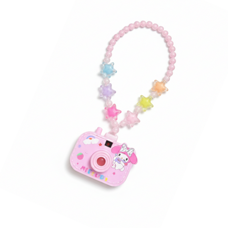 Kids' Camera Projector Necklace, featuring a colorful design, great gift for pretend play adventure
