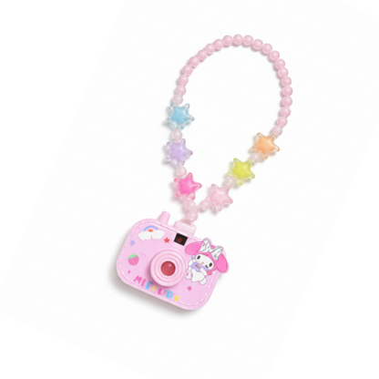 Kids' Camera Projector Necklace, featuring a colorful design, great gift for pretend play adventure