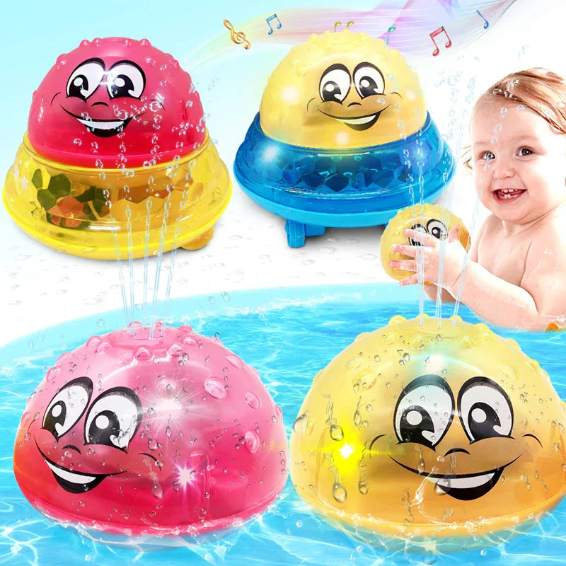 Kids' Magical LED Bath Ball Toy, multicolor, floating, waterproof for fun bath time