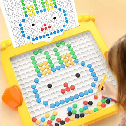 Kids' Magnetic Art Doodle Board, mess-free drawing toy & educational gift for toddlers, creative play