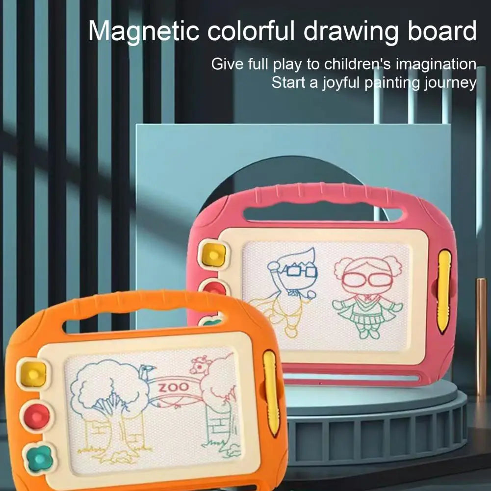 Kids' activity magnetic board, a great gift for fostering creativity and early learning skills.