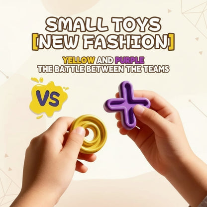 Travel-friendly magnetic Tic-Tac-Toe game, smart educational toy for children, perfect for car trips
